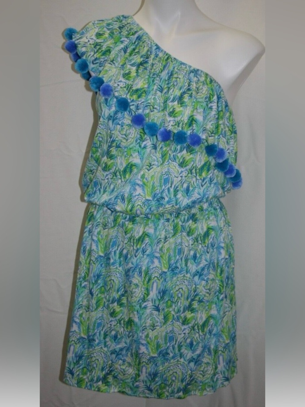 Lilly Pulitzer One Shoulder Romper